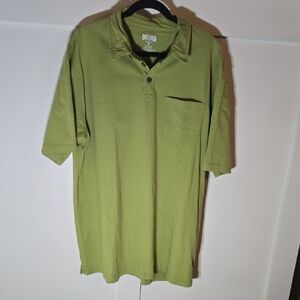 Duluth Trading Co Olive Polo Shirt